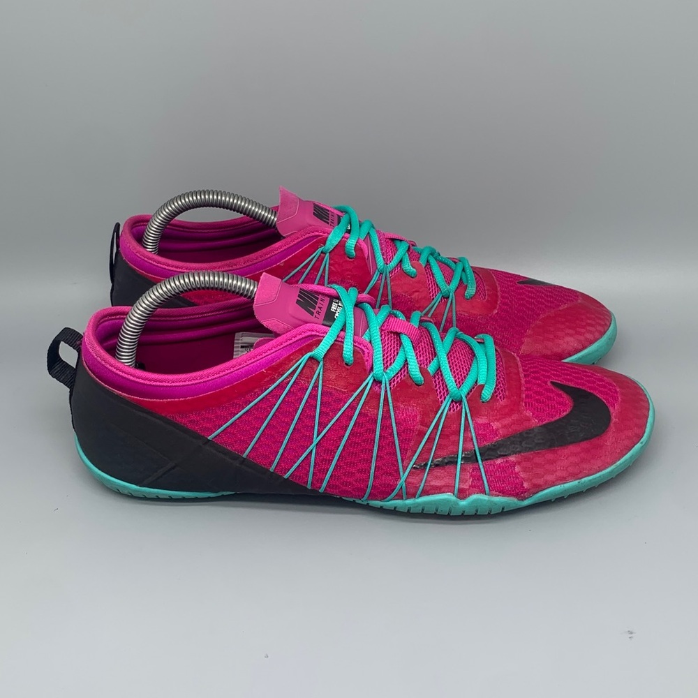 Nike Free 1.0 Cross Bionic Cross Pink Training Shoes 718841-500 Women's Sz 10‎